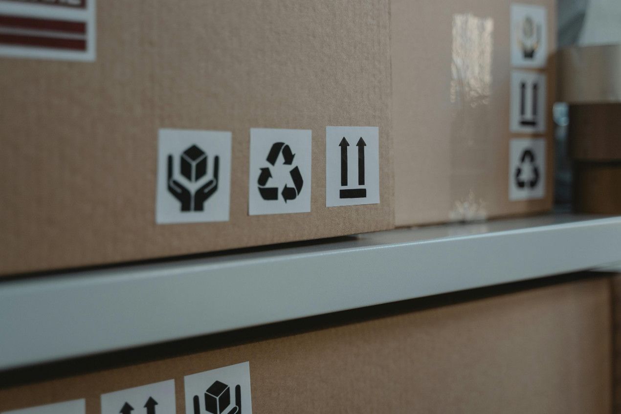 Branded packaging and tailored box solutions used in UKFM's pick and pack fulfilment service